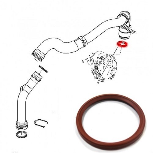TURBO BORU ORİNGİ FLUENCE-MEGANE III-DUSTER 1,5DCİ