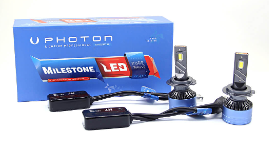 LED FAR AMPULÜ (TK)  MILESTONE SAGA H7 12-24V LED HEADLIGHT