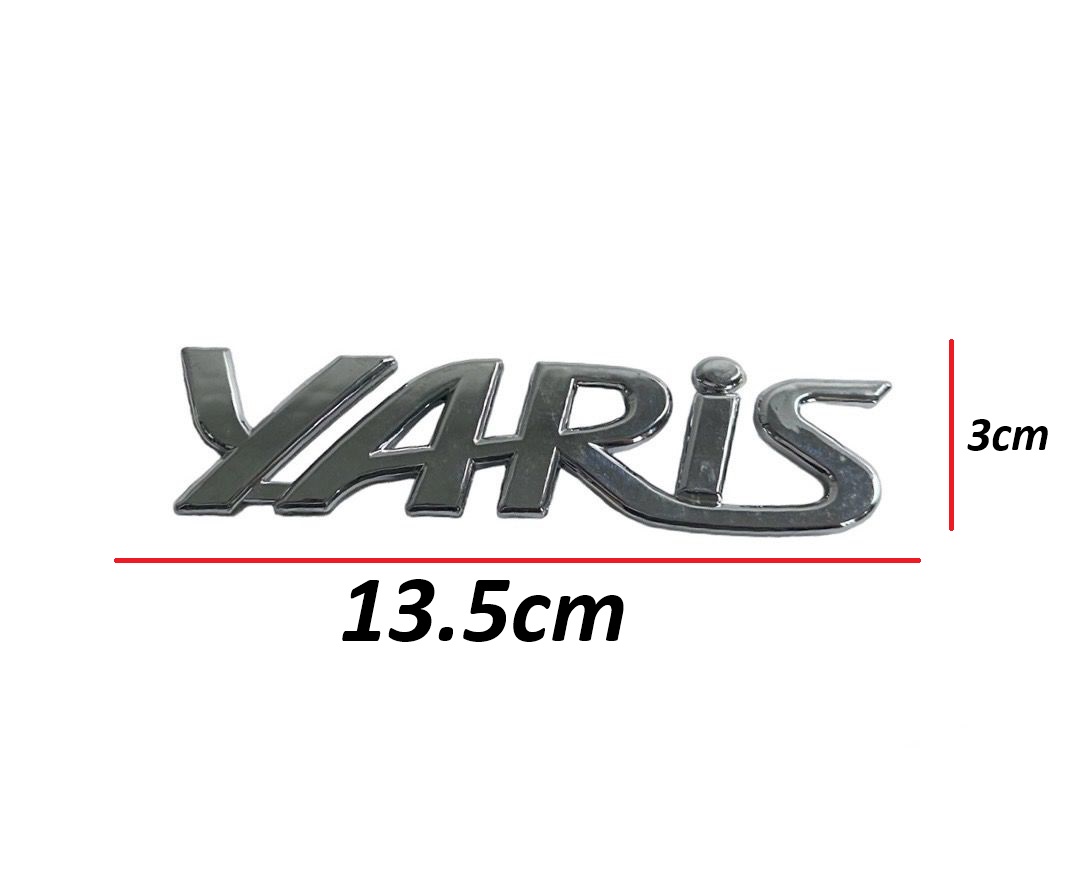 TOYOTA BAGAJ KROM YARİS 06-18 ARKA(YARİS YAZISI) KENYUMI